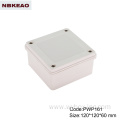 Enclosure manufacturer PWP161 with size 120*120*60mm outdoor enclosure waterproof outdoor electronics enclosure junction box